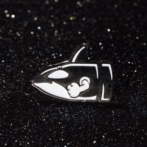 Bullet Bill x Orca Pin - Warrior Pins