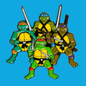 TMNT Team Up Pin