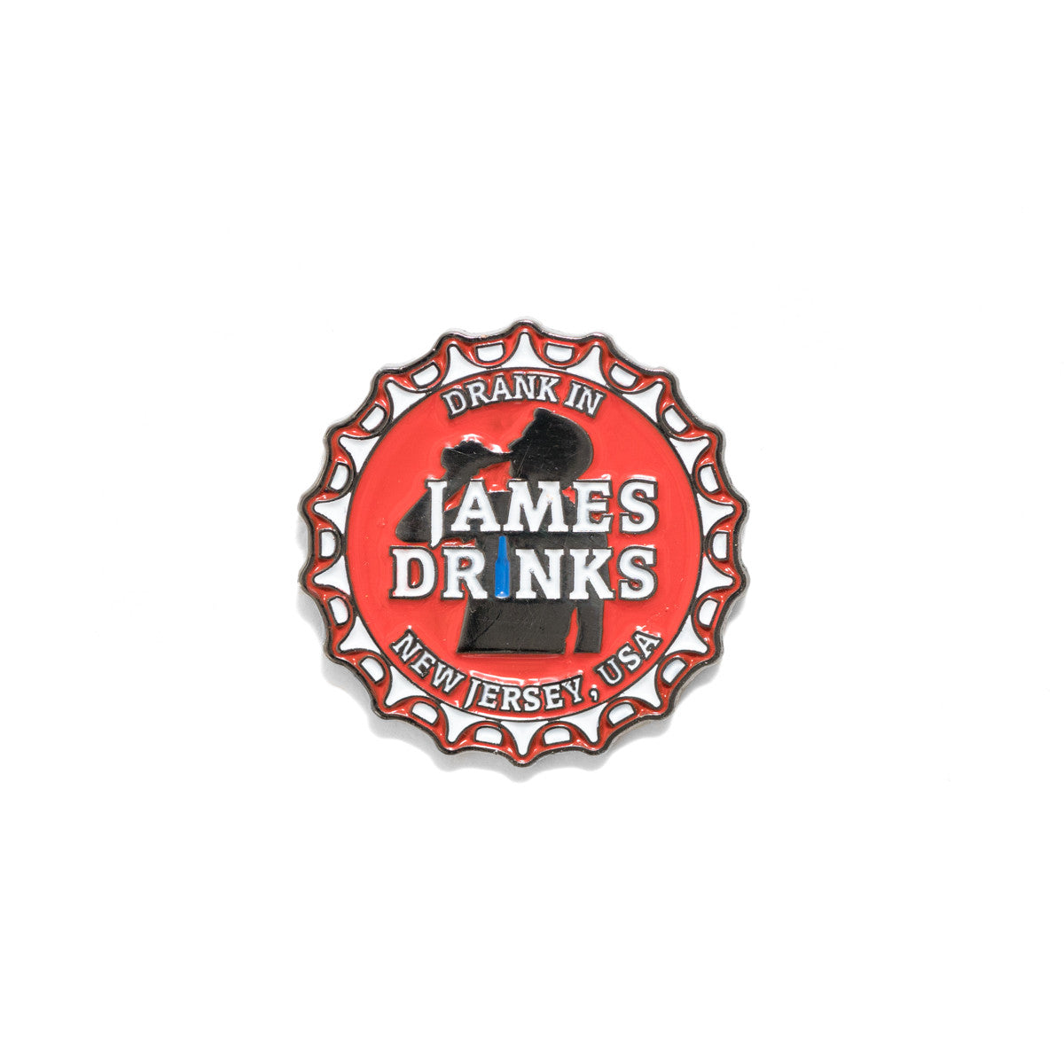 James Drinks Pins - Warrior Pins