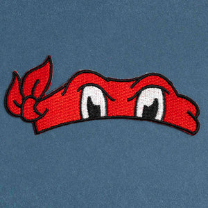 Red Turtle Bandana Patch