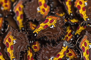 Pizza Rat Pin - Warrior Pins