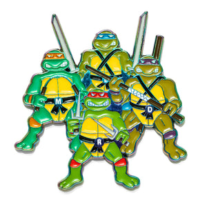 TMNT Team Up Pin