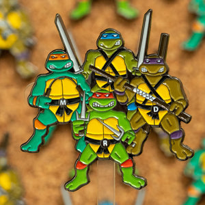 TMNT Team Up Pin