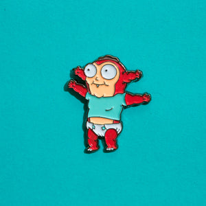 Morty Jr Pin - Warrior Pins