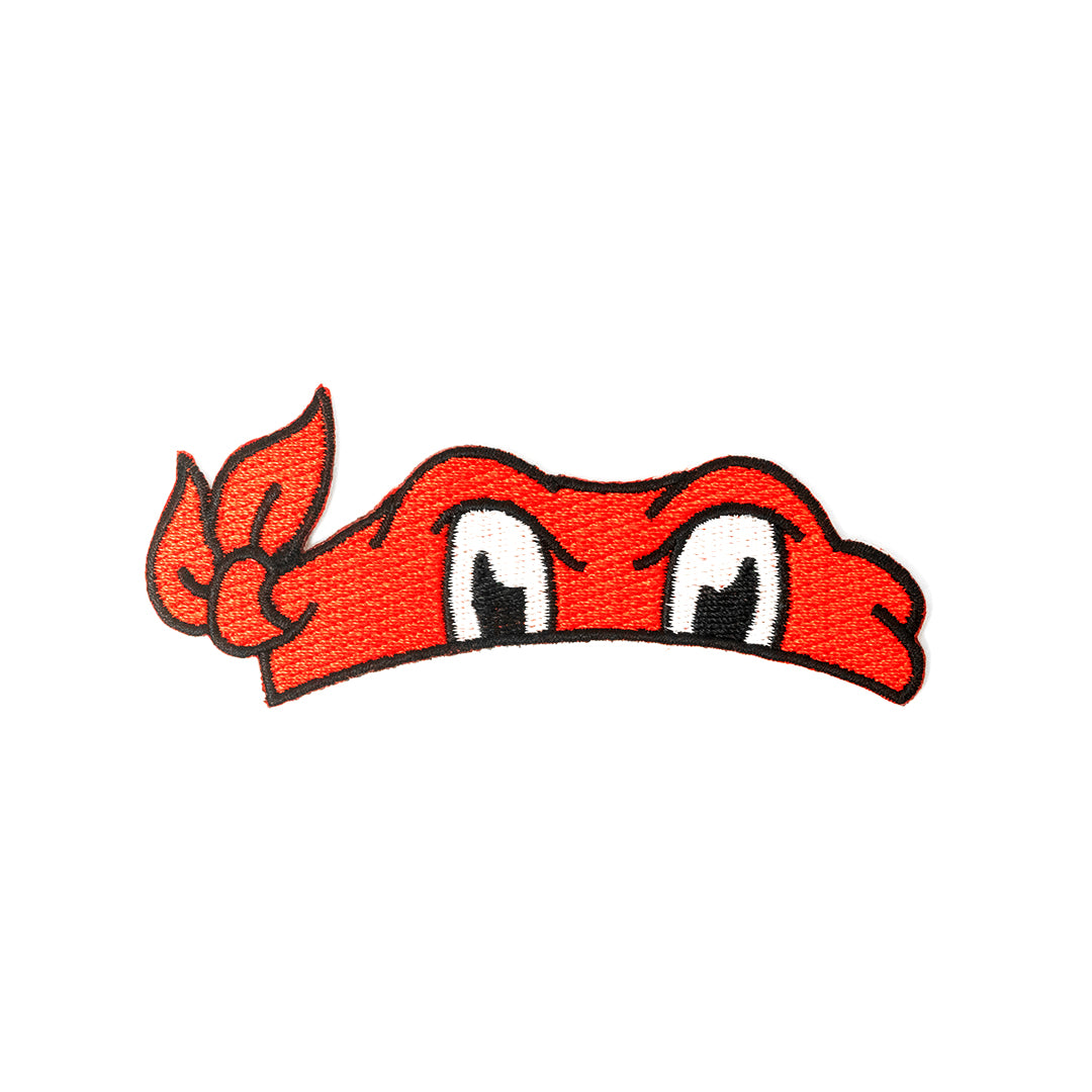 Red Turtle Bandana Patch