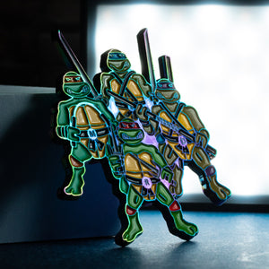 TMNT Team Up Pin