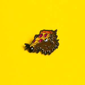 Pizza Rat Pin - Warrior Pins